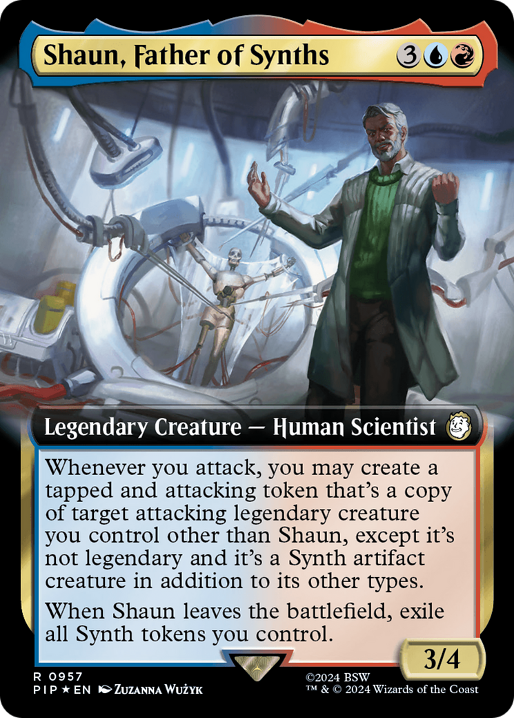 Shaun, Father of Synths (Extended Art) (Surge Foil) [Fallout] | Cracking-Singles