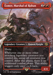 Eomer, Marshal of Rohan (Borderless Alternate Art) [The Lord of the Rings: Tales of Middle-Earth] | Cracking-Singles