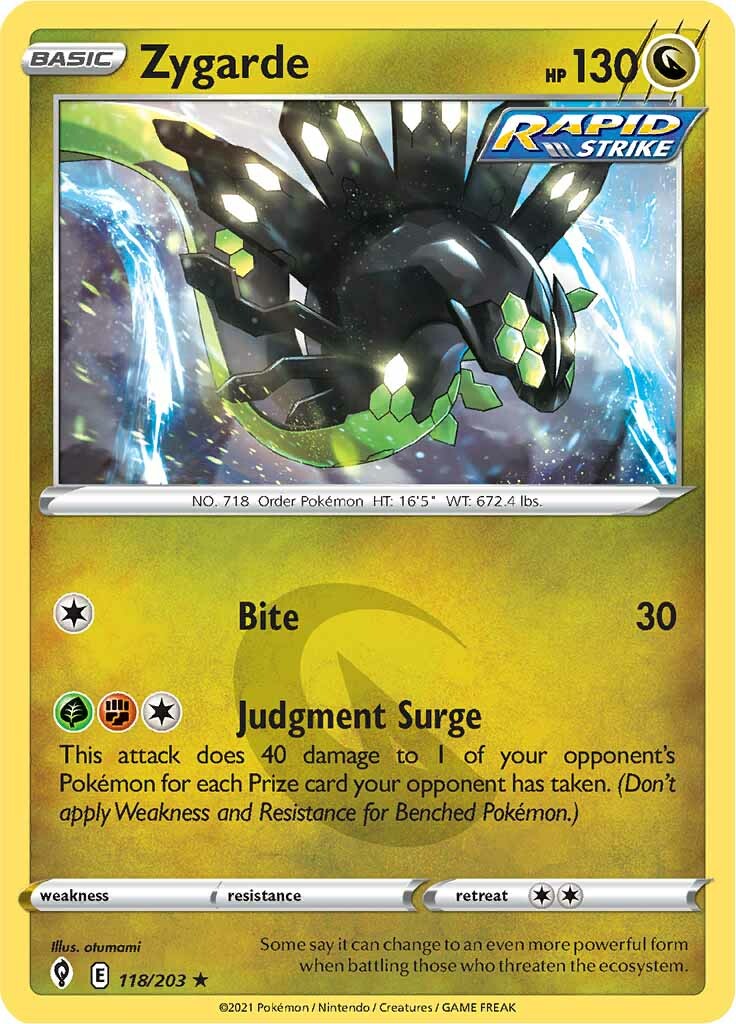 Zygarde (118/203) [Sword & Shield: Evolving Skies] | Cracking-Singles