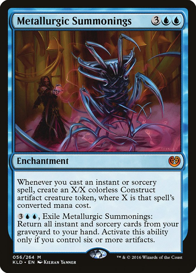 Metallurgic Summonings [Kaladesh] | Cracking-Singles