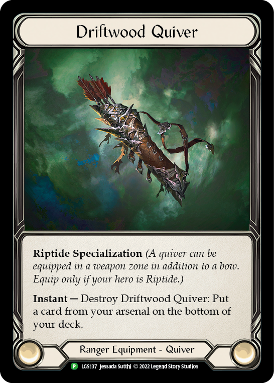 Driftwood Quiver [LGS137] (Promo)  Cold Foil | Cracking-Singles