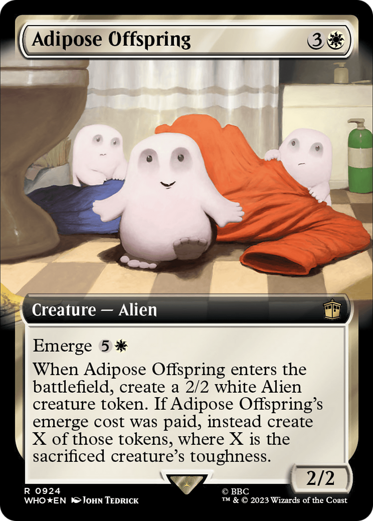 Adipose Offspring (Extended Art) (Surge Foil) [Doctor Who] | Cracking-Singles