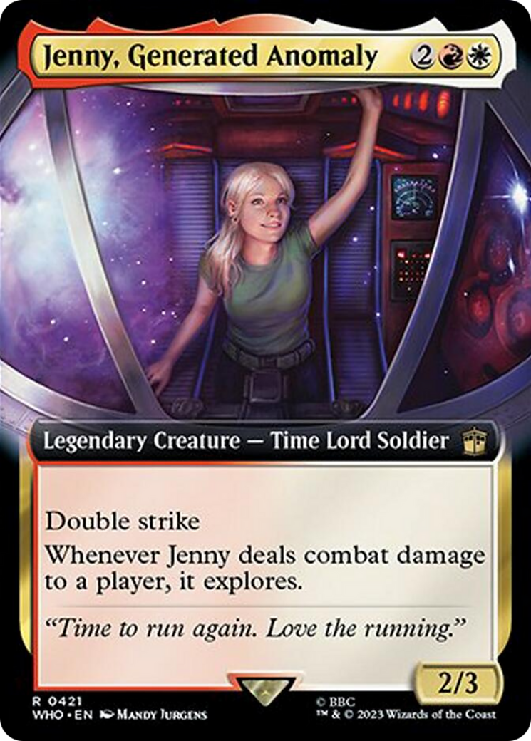 Jenny, Generated Anomaly (Extended Art) [Doctor Who] | Cracking-Singles