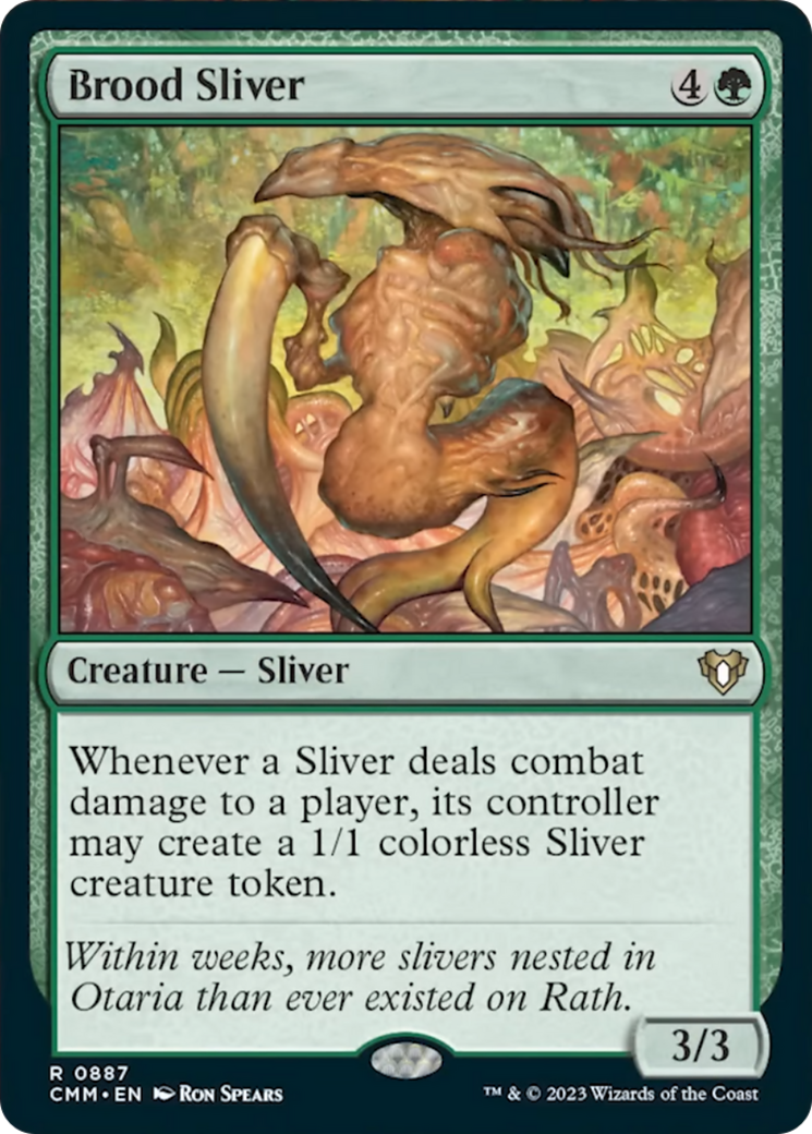 Brood Sliver [Commander Masters] | Cracking-Singles