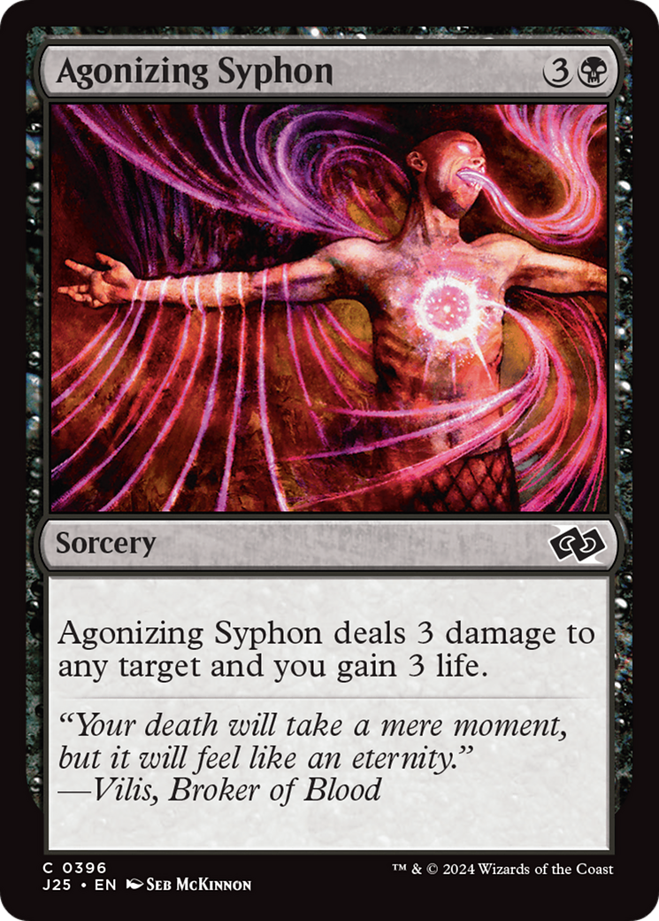 Agonizing Syphon [Foundations Jumpstart] | Cracking-Singles