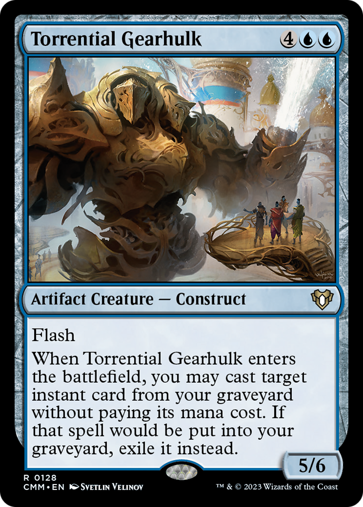 Torrential Gearhulk [Commander Masters] | Cracking-Singles