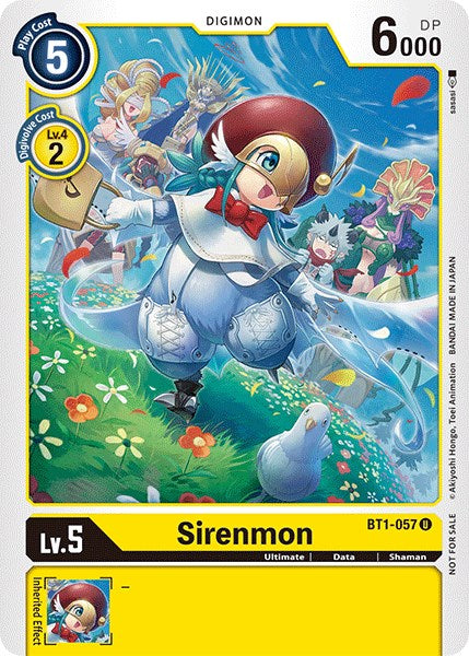 Sirenmon [BT1-057] (Winner Pack Double Diamond) [Release Special Booster Promos] | Cracking-Singles