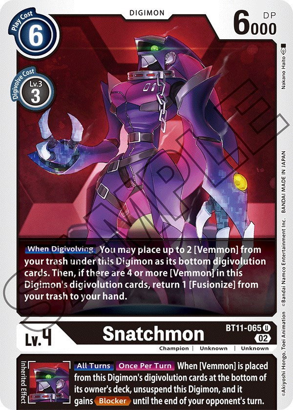 Snatchmon [BT11-065] [Dimensional Phase] | Cracking-Singles