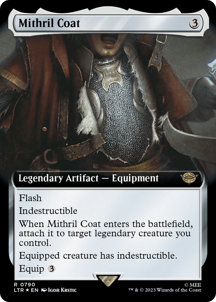 Mithril Coat (Extended Art) (Surge Foil) [The Lord of the Rings: Tales of Middle-Earth] | Cracking-Singles