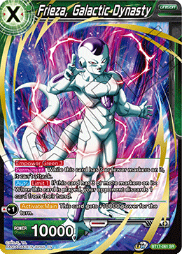 Frieza, Galactic Dynasty (BT17-061) [Ultimate Squad] | Cracking-Singles