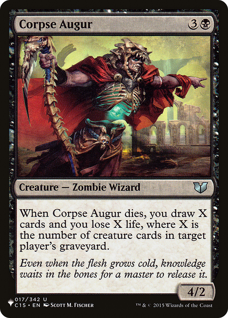 Corpse Augur [The List Reprints] | Cracking-Singles