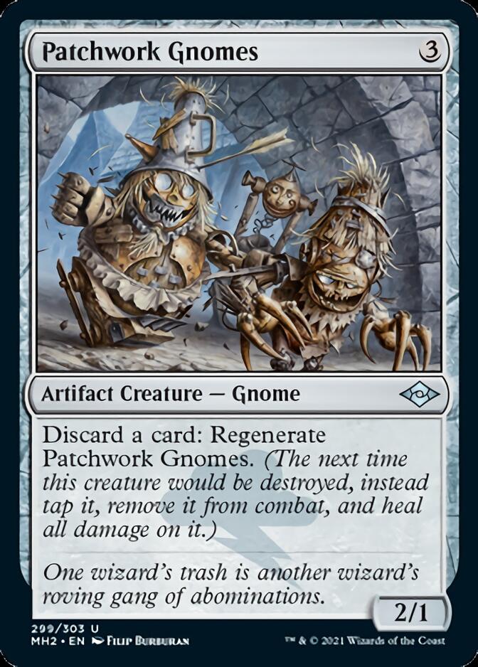 Patchwork Gnomes (Foil Etched) [Modern Horizons 2] | Cracking-Singles