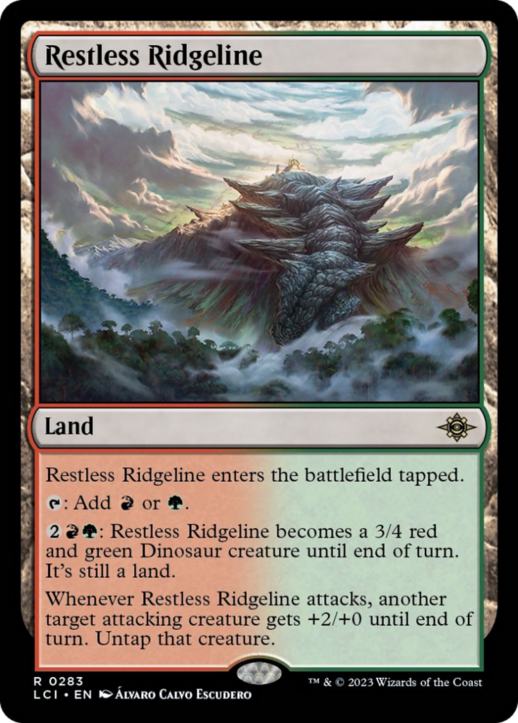 Restless Ridgeline [The Lost Caverns of Ixalan] | Cracking-Singles