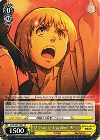 "A Chain of Tragedies" Armin (AOT/S35-TE03 TD) [Attack on Titan] | Cracking-Singles