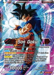 Son Goku // Son Goku, Supreme Warrior (BT16-001) [Realm of the Gods] | Cracking-Singles