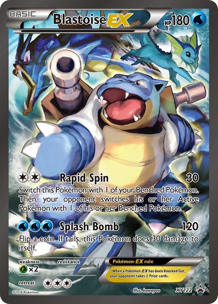 Blastoise EX (XY122) (Jumbo Card) [XY: Black Star Promos] | Cracking-Singles