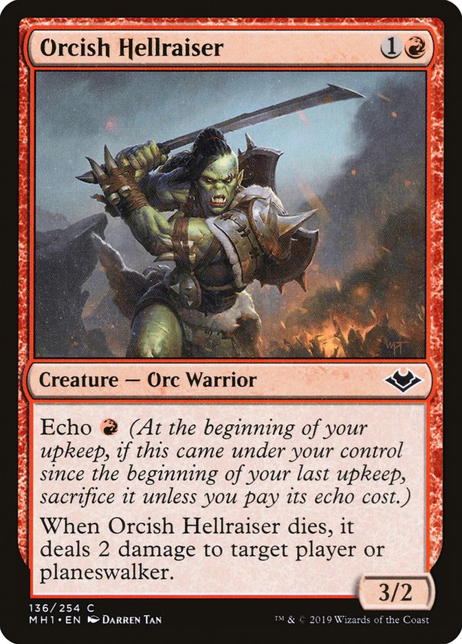 Orcish Hellraiser [Modern Horizons] | Cracking-Singles