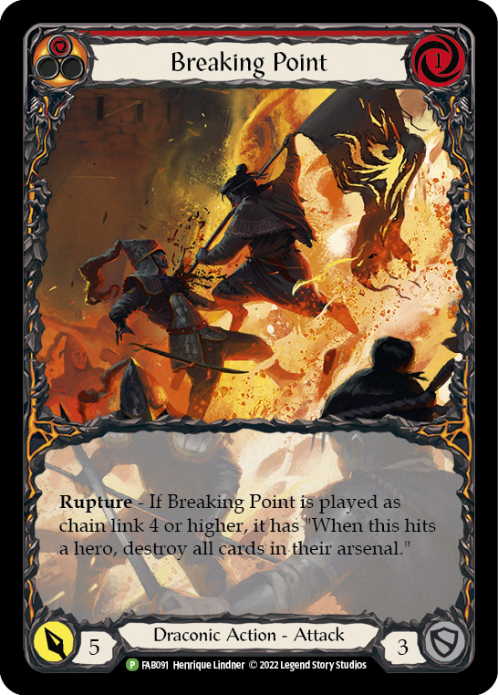 Breaking Point (Extended Art) [FAB091] (Promo)  Rainbow Foil | Cracking-Singles