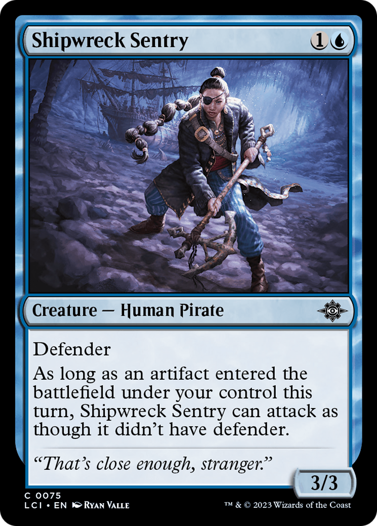 Shipwreck Sentry [The Lost Caverns of Ixalan] | Cracking-Singles