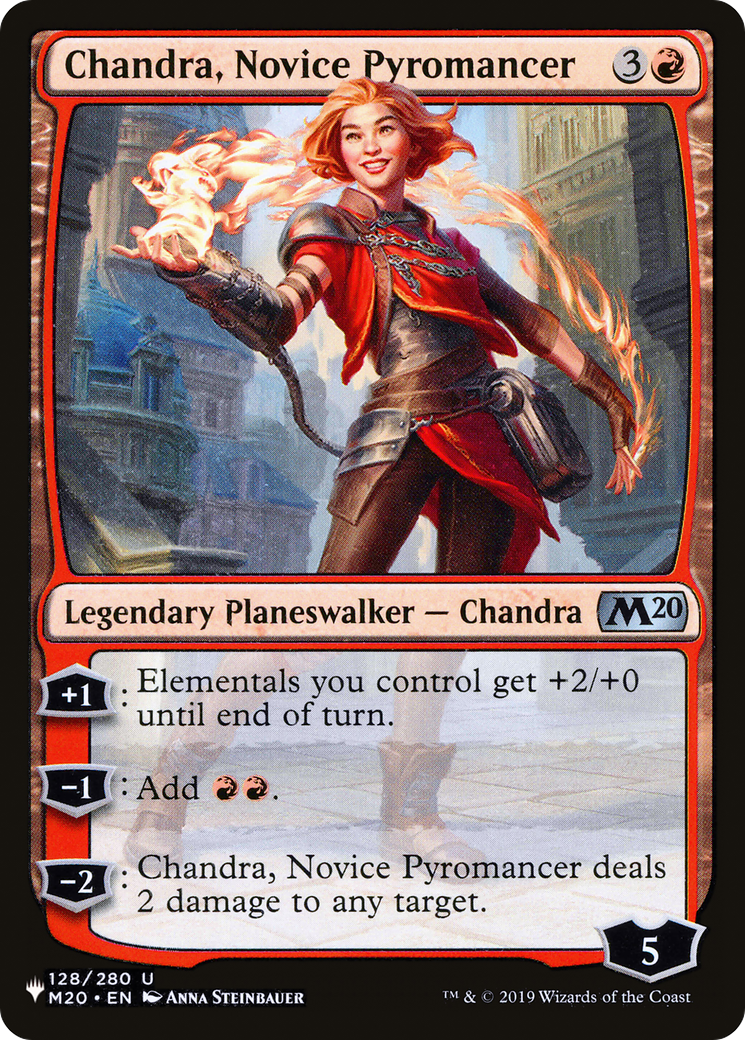 Chandra, Novice Pyromancer [The List] | Cracking-Singles