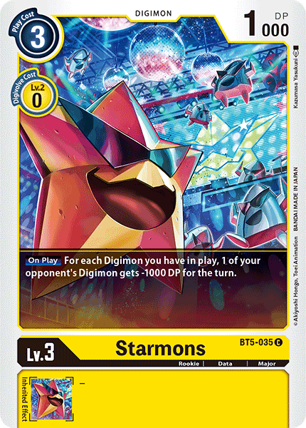 Starmons [BT5-035] [Battle of Omni] | Cracking-Singles