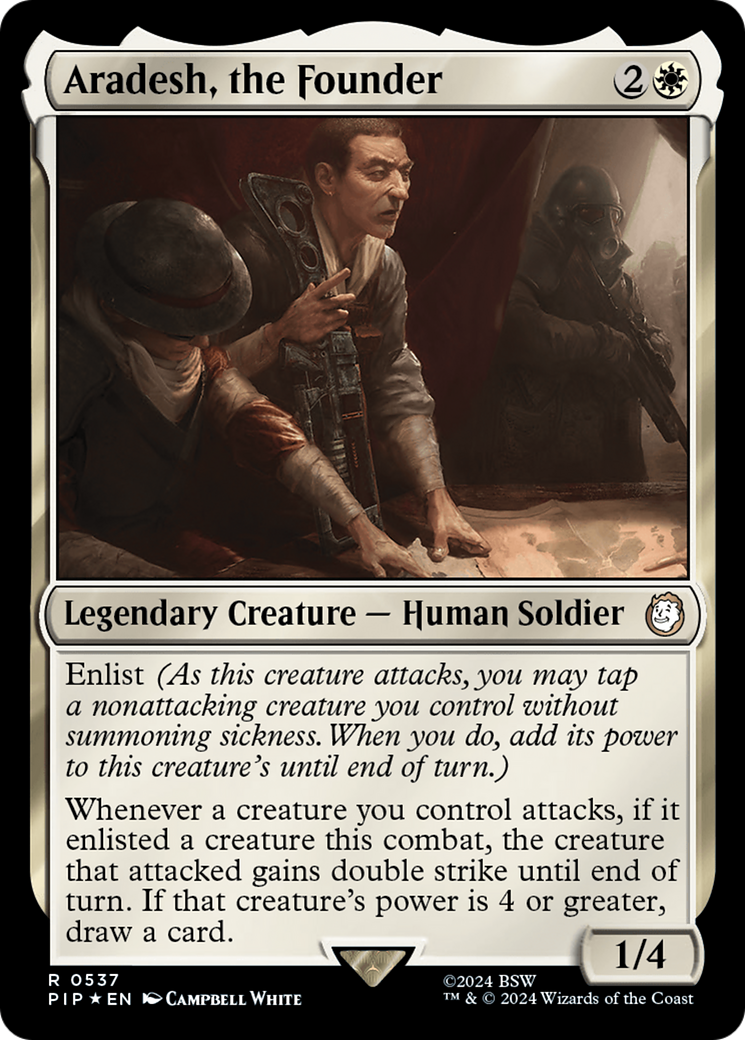 Aradesh, the Founder (Surge Foil) [Fallout] | Cracking-Singles