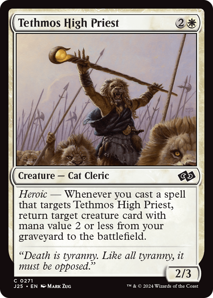 Tethmos High Priest [Foundations Jumpstart] | Cracking-Singles