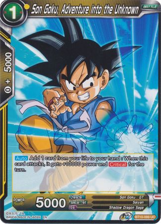 Son Goku, Adventure into the Unknown (BT10-099) [Rise of the Unison Warrior 2nd Edition] | Cracking-Singles