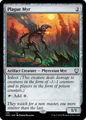 Plague Myr [Phyrexia: All Will Be One Commander] | Cracking-Singles