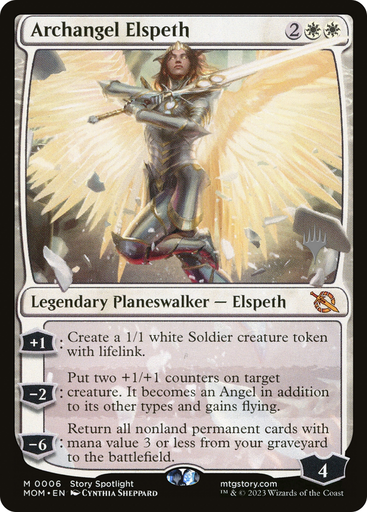 Archangel Elspeth (Promo Pack) [March of the Machine Promos] | Cracking-Singles