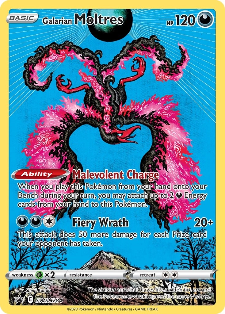 Galarian Moltres (SWSH284) [Sword & Shield: Black Star Promos] | Cracking-Singles