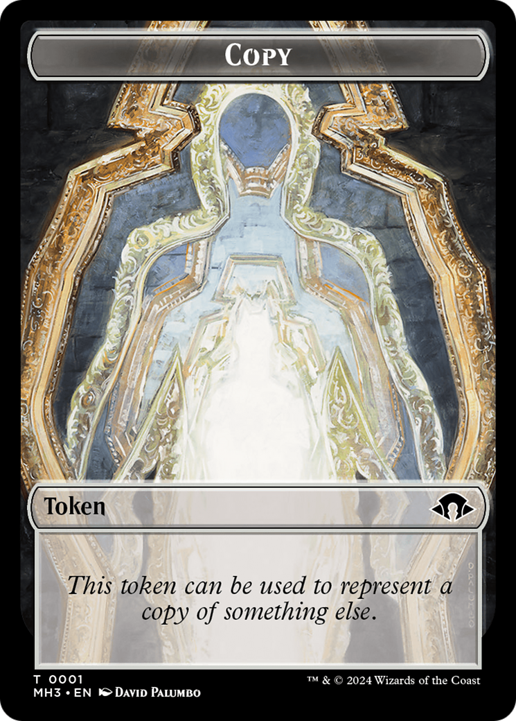 Shapeshifter (0004) // Copy Double-Sided Token [Modern Horizons 3 Commander Tokens] | Cracking-Singles