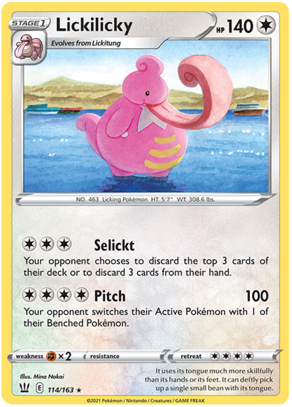 Lickilicky (114/163) [Sword & Shield: Battle Styles] | Cracking-Singles