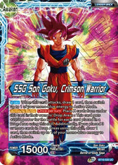 Son Goku // SSG Son Goku, Crimson Warrior (BT16-020) [Realm of the Gods] | Cracking-Singles