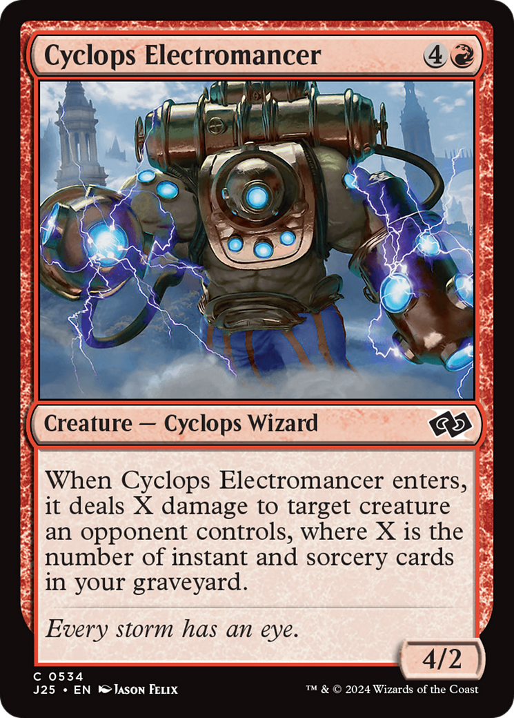 Cyclops Electromancer [Foundations Jumpstart] | Cracking-Singles