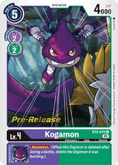 Kogamon [BT8-075] [New Awakening Pre-Release Cards] | Cracking-Singles