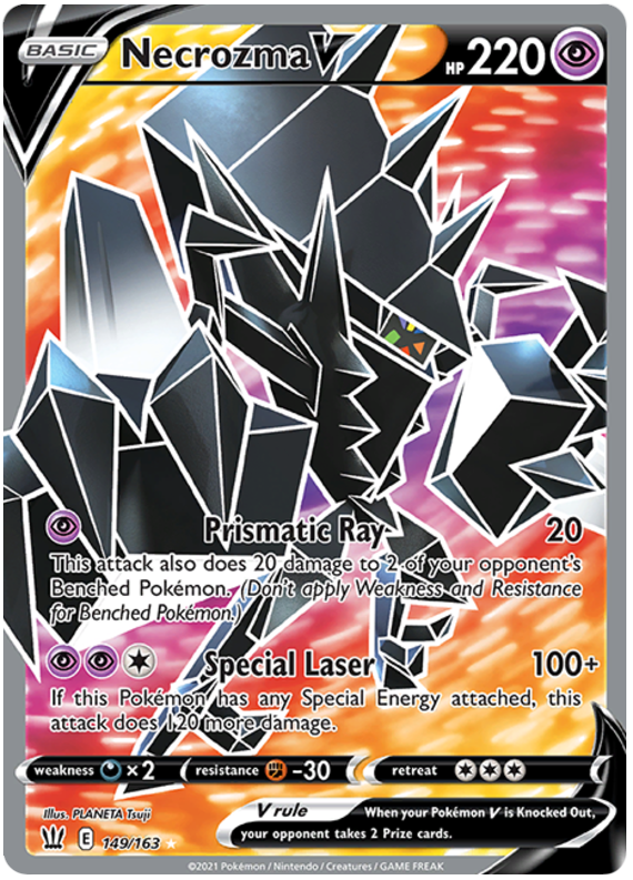 Necrozma V (149/163) [Sword & Shield: Battle Styles] | Cracking-Singles