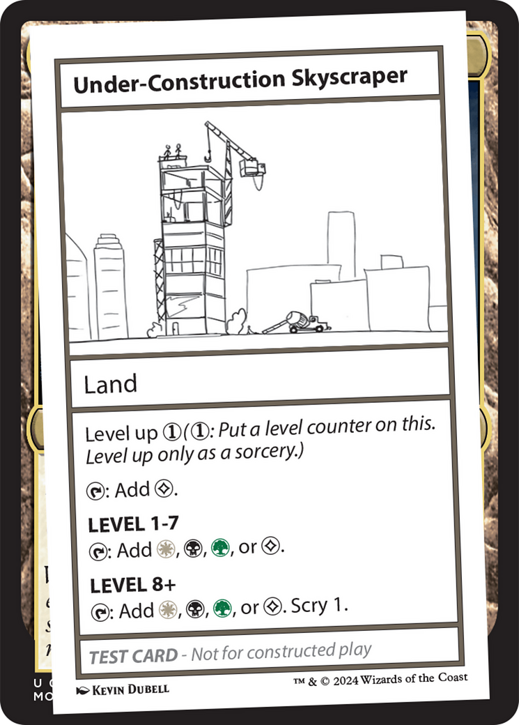 Under-Construction Skyscraper [Mystery Booster 2 Playtest Cards] | Cracking-Singles