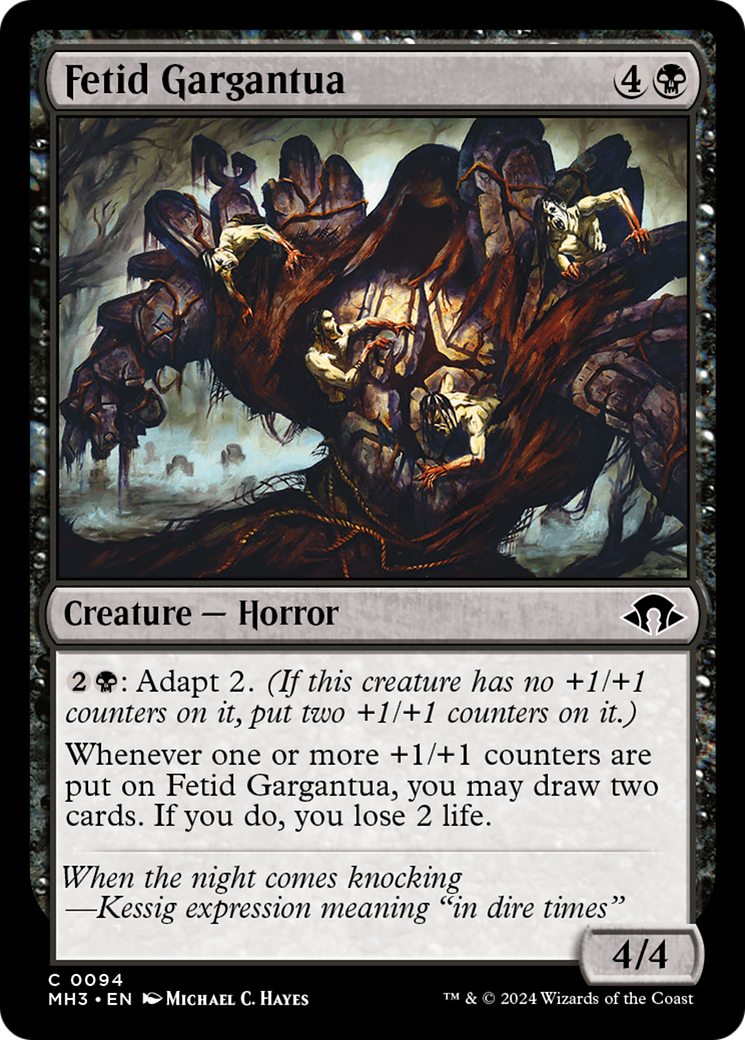 Fetid Gargantua [Modern Horizons 3] | Cracking-Singles