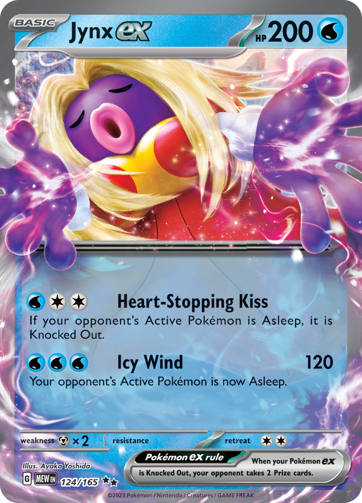 Jynx ex (124/165) [Scarlet & Violet: 151] | Cracking-Singles