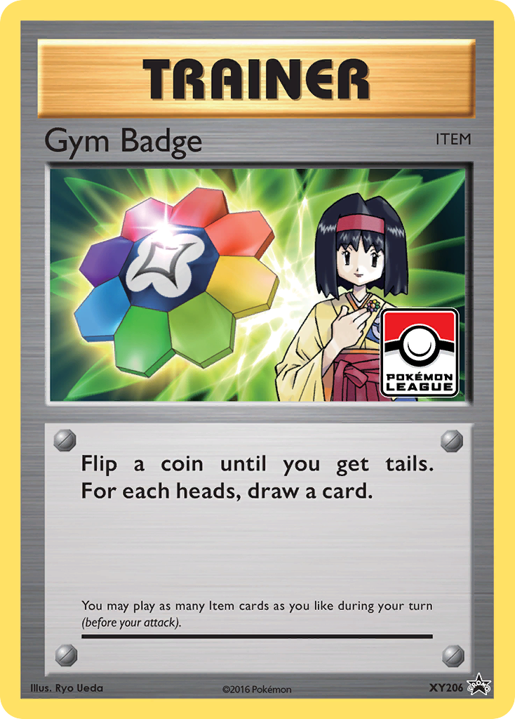 Gym Badge (XY206) (Erika) [XY: Black Star Promos] | Cracking-Singles