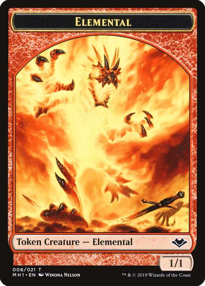 Elemental Token (008/021) [Modern Horizons Tokens] | Cracking-Singles