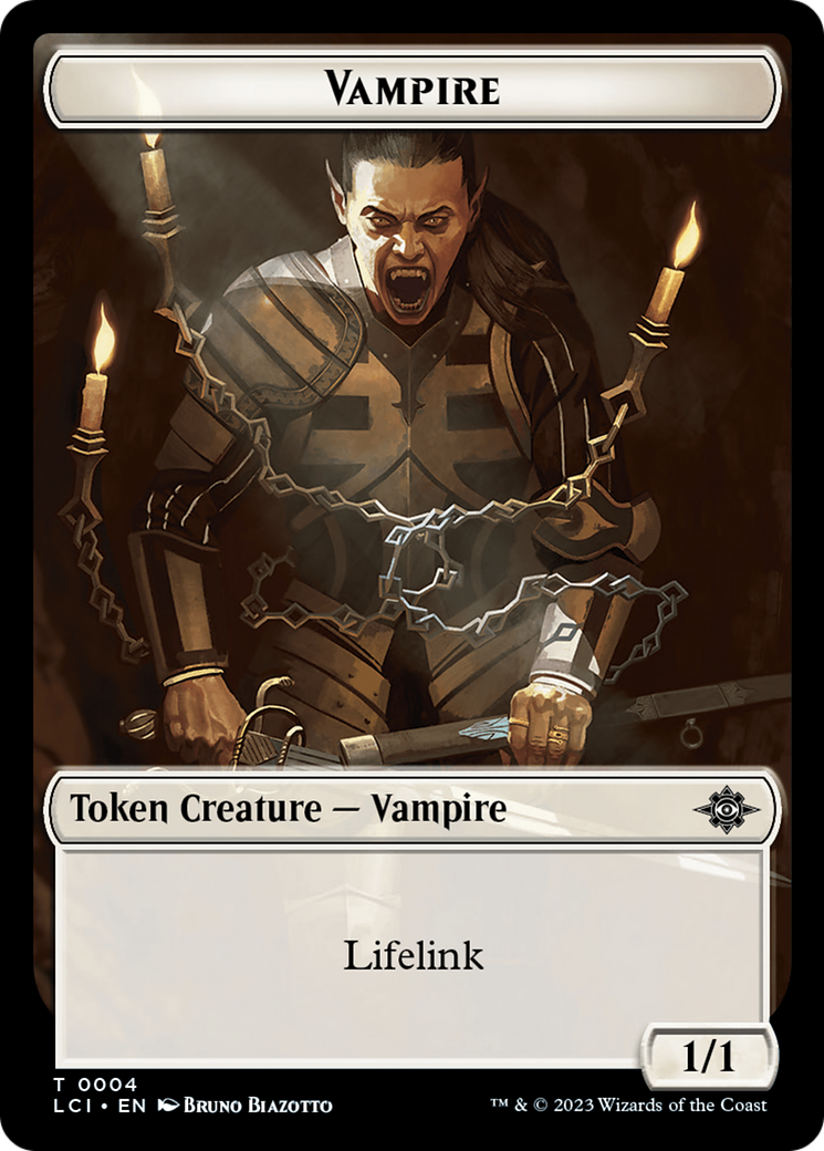 Vampire Token [The Lost Caverns of Ixalan Tokens] | Cracking-Singles