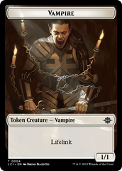 Vampire // Vampire Demon Double-Sided Token [The Lost Caverns of Ixalan Tokens] | Cracking-Singles