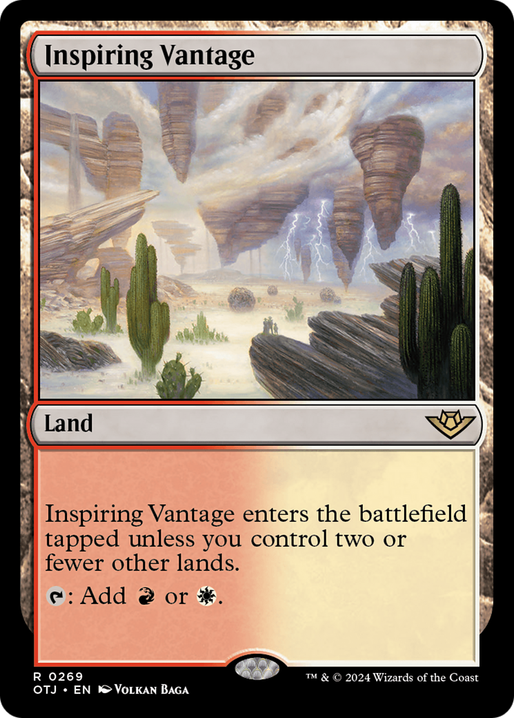 Inspiring Vantage [Outlaws of Thunder Junction] | Cracking-Singles