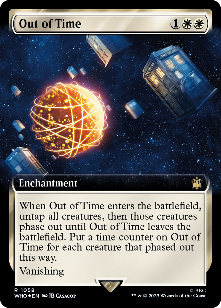 Out of Time (Extended Art) (Surge Foil) [Doctor Who] | Cracking-Singles