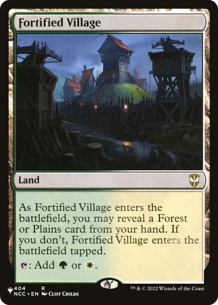 Fortified Village [The List] | Cracking-Singles