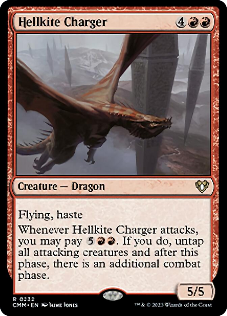 Hellkite Charger [Commander Masters] | Cracking-Singles