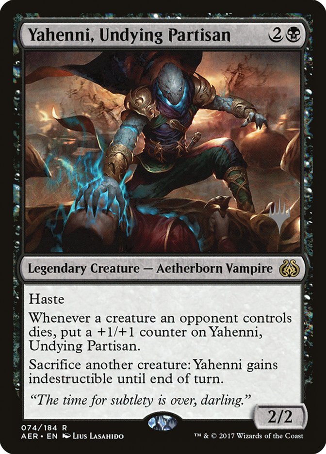 Yahenni, Undying Partisan (Promo Pack) [Aether Revolt Promos] | Cracking-Singles