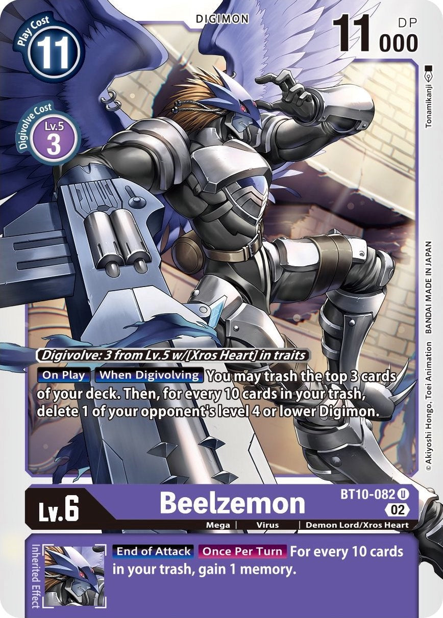 Beelzemon [BT10-082] [Xros Encounter] | Cracking-Singles